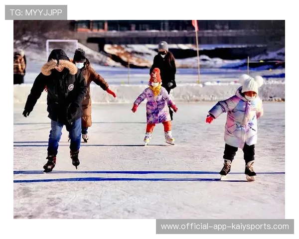 冰球少年边滑边跳霹雳舞